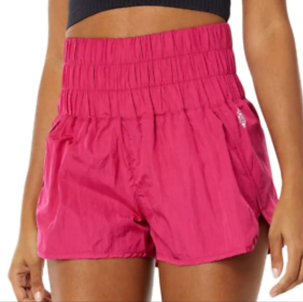 Free People Passion Fruit Athletic Shorts